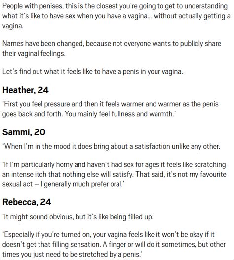 Straight women explain what sex feels like when you have a。